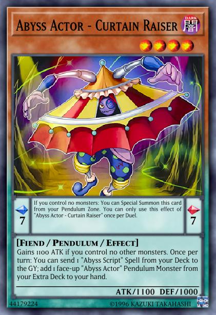 Acteur des Abysses - Prélude