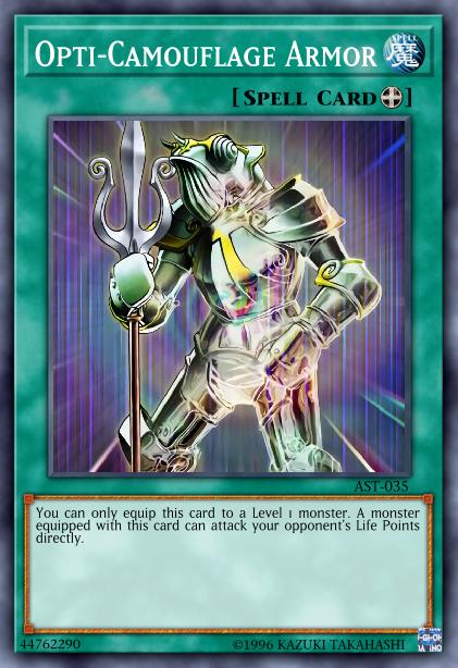 Armure de Camouflage Optique