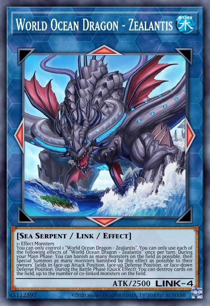 Dragon du Monde des Mers Zélantis