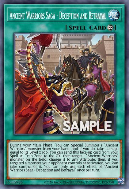 Saga des Guerriers Anciens - Imposture et Trahison