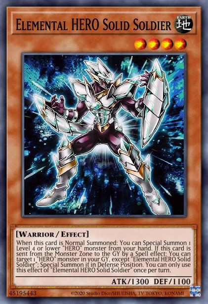 Soldat Solide, HÉROS Élémentaire