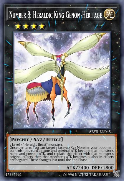 Numéro 8 : Roi Héraldique Héritage de Génome