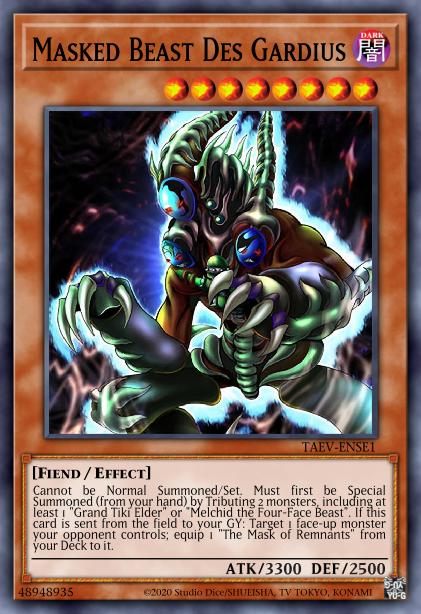 Des Gardius la Bête Masquée