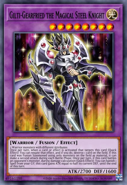 Gilti-Gearfried le Chevalier d'Acier Magique