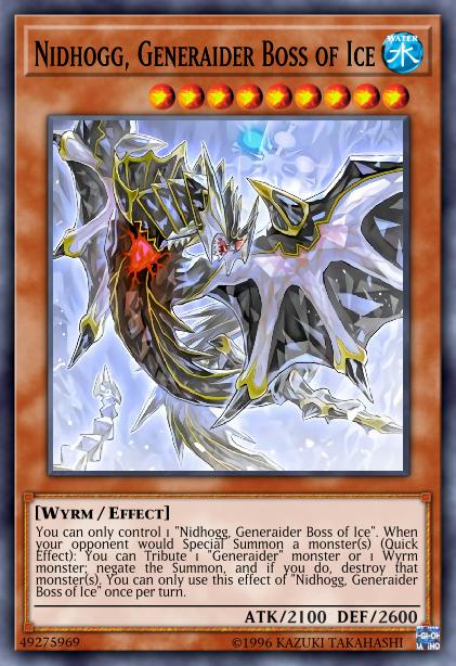 Nidhogg, Boss Genèraideur de la Glace