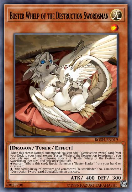 Jeune Buster, Soldat de l'Épée Destructrice