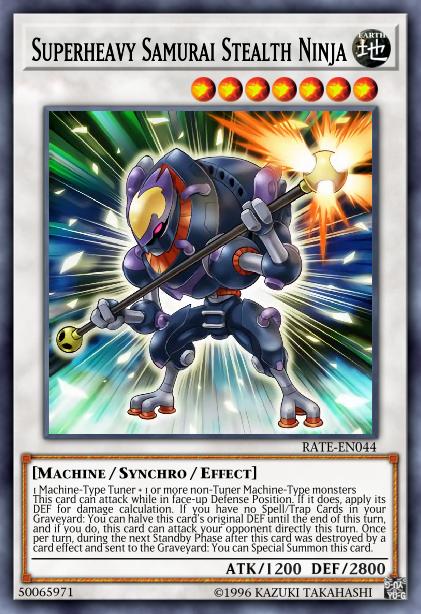 Ninja Furtif Samouraï Supralourd