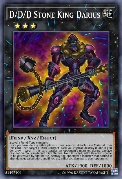 D/D/D Darius, Roi de Pierre