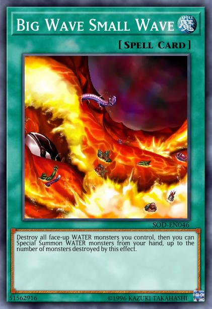 Déferlante et Vaguelette