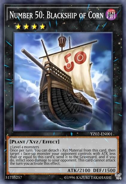 Numéro 50 : Bateau Noir de Maïs