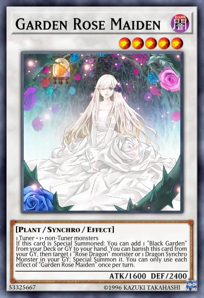 Demoiselle de la Rose du Jardin