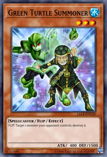 Invocateur Tortue Verte
