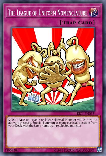 La Ligue de la Nomenclature Uniforme