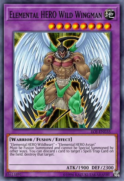 Homme-Oiseau Sauvage, HÉROS Élémentaire