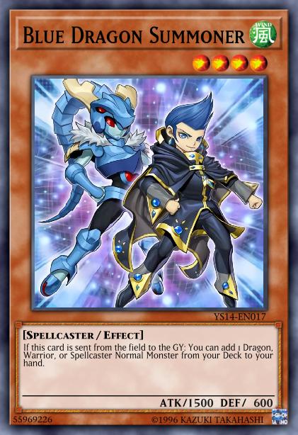 Invocateur Dragon Bleu