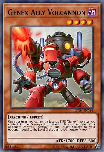 Volcanon, Allié Genex