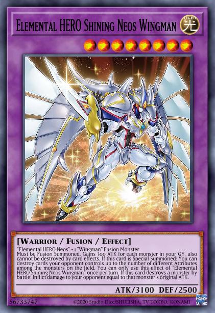 Homme-Oiseau Néos Lumineux, HÉROS Élémentaire