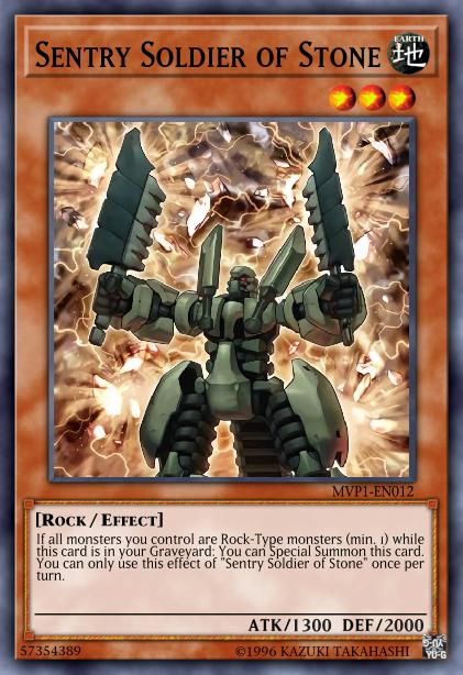 Soldat Sentinelle de Pierre