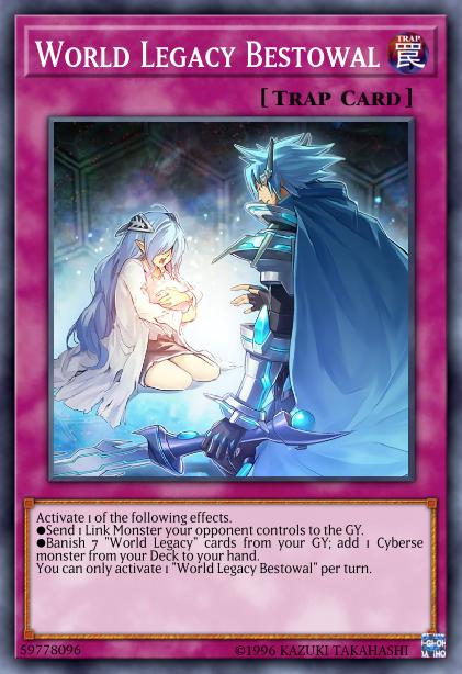 Octroi de l'Héritage du Monde