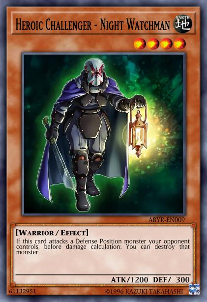 Challenger Héroïque - Veilleur de Nuit