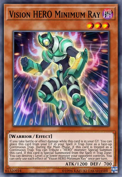 Minimum Ray, HÉROS Vision