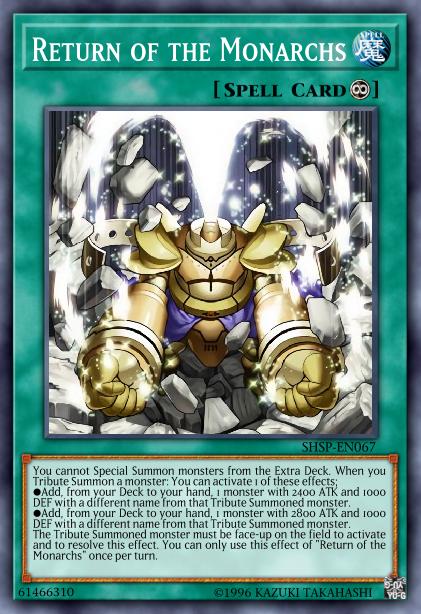 Retour des Monarques