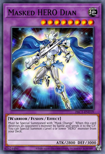 Dian, HÉROS Masqué