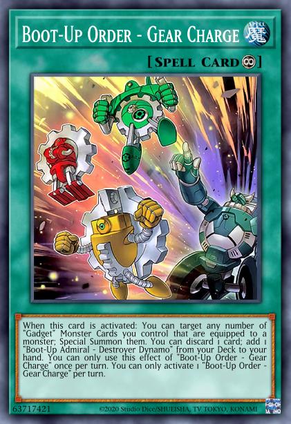 Ordre Amorceur - Chargement d'Équipement