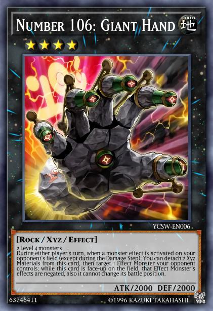 Numéro 106 : Main de Géant