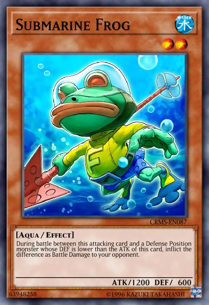 Grenouille Subaquatique