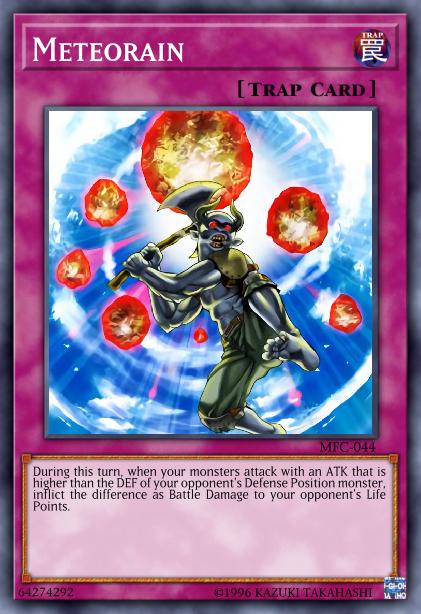 Pluie de Météorites