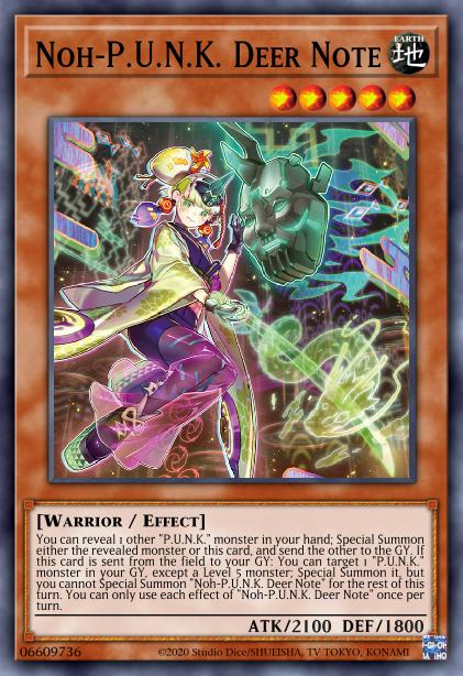 Noh-P.U.N.K. Note du Cerf