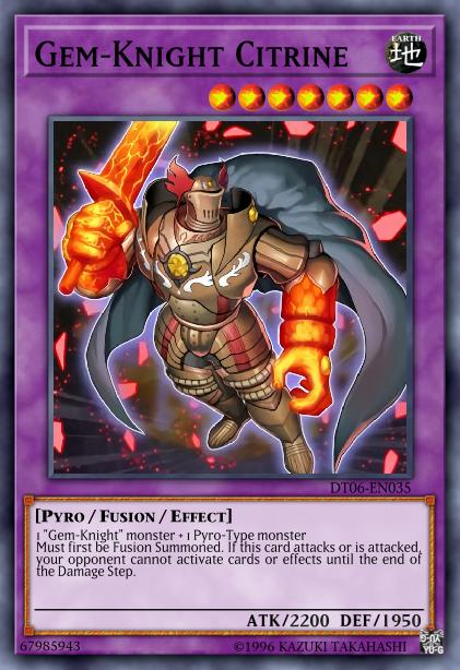 Citrine, Chevalier-Gemmes