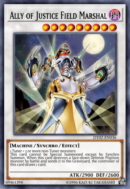 Maréchal de Guerre, Allié de la Justice