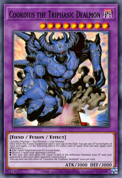 Coordius le Dealmon Triphasique