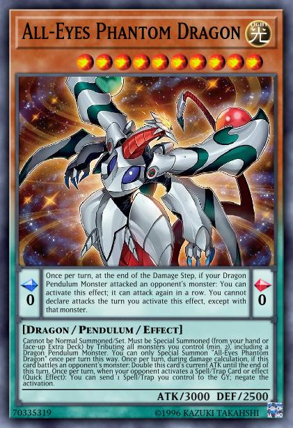 Dragon Fantôme aux Yeux Complets