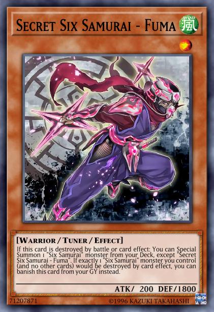 Six Samouraïs Secrets - Fuma