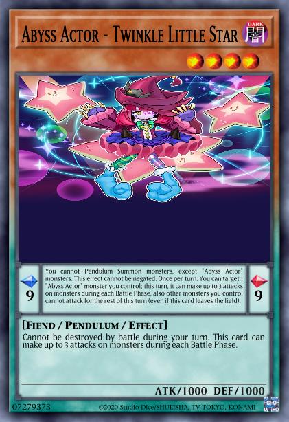 Acteur des Abysses - Petite Étoile Brillante