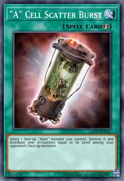 Charge à Dispersion Cellule "A"