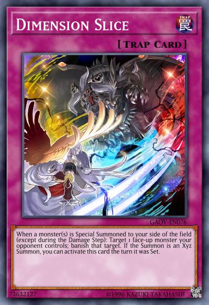 Coupure de Dimension