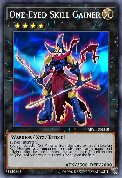 Acquéreur de Compétence à un oeil