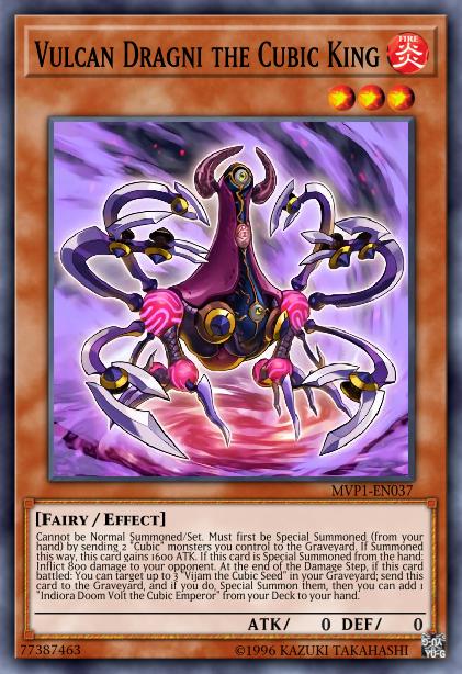Dragni le Roi Cubique Vulcain