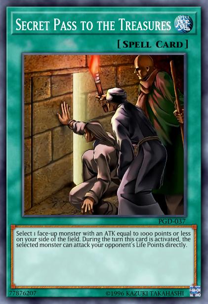 Passage Secret vers les Trésors