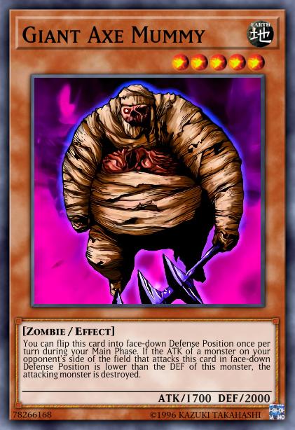 Momie à la Hache Géante