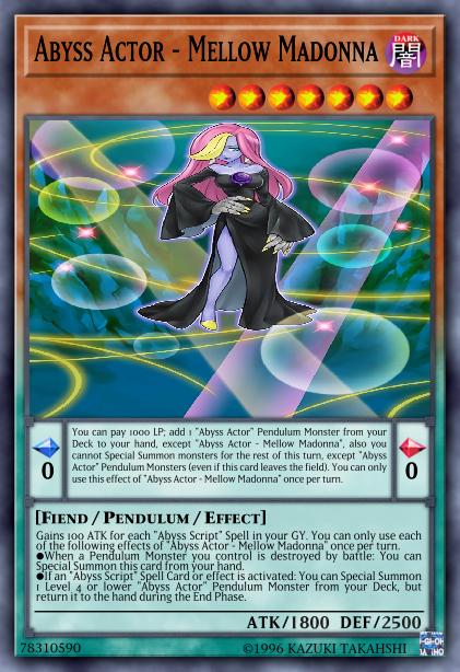 Acteur des Abysses - Douce Madonna