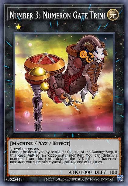 Numéro 3 : Porte Numeron Trini