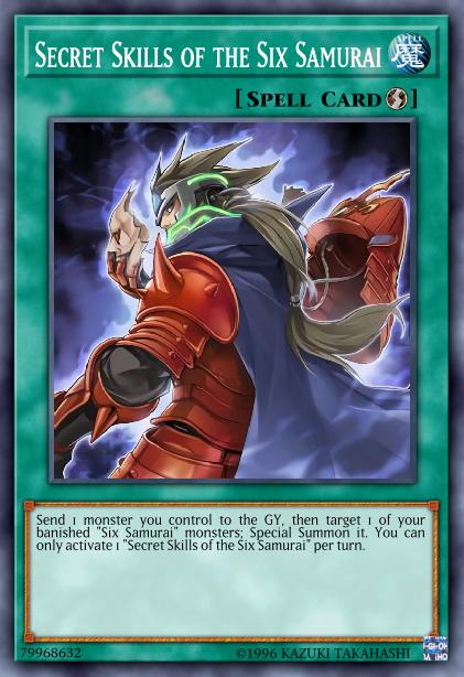 Compétences Secrètes des Six Samouraïs