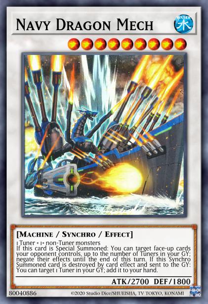 Dragon Méca Bleu Marine