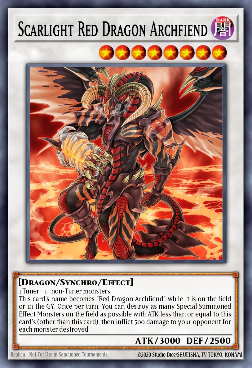 Lumicatrice Dragon Rouge Archdémon