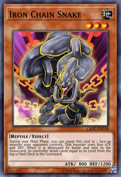 Serpent Chaîne de Fer